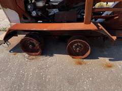 Unverferth Grain Transfer Trailer 14' Bin - Fire Damaged