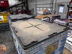 (2) 40 Bushel Seed Boxes w/ Lids