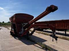 Unverferth Grain Transfer Trailer 14' Bin - Fire Damaged