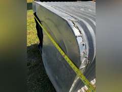 4' x 5' x 3' Galvanized Dog Box