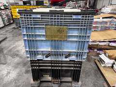 (2) 40 Bushel Seed Boxes w/ Lids