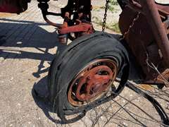 International Farmall 400 Tractor - Some Fire Damage