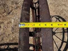 (2) 3' Antique Wagon Wheels