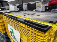 (2) 40 Bushel Seed Boxes w/ Lids
