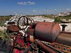 International Farmall 400 Tractor - Some Fire Damage