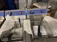 New - Never Used Commercial Electric Double Deep Fryer