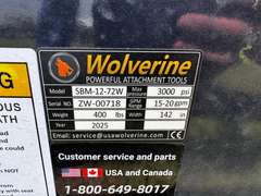 7' Wolverine Hydraulic Sickle Mower Attachment