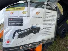 6' Wolverine Hydraulic Trencher Attachment