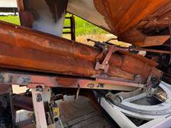 Unverferth Grain Transfer Trailer 14' Bin - Fire Damaged