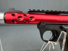 Ruger Mark IV 22/45 Lite 22LR Semi-Auto Pistol w/Faux Suppressor #500143539