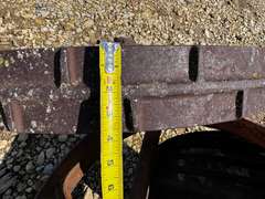(2) 33" Antique Wagon Wheels