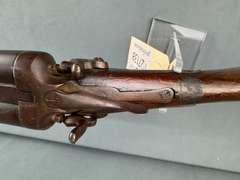 T Barker 20ga Side by Side Shotgun #NVSN