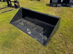 68" Smooth Bucket Skid Steer Attachment