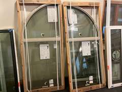 (2) Gerkin Extended Quarter Round Windows