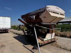 Unverferth Grain Transfer Trailer 14' Bin - Fire Damaged