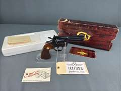 Colt Python 357Mag Revolver w/box #99774