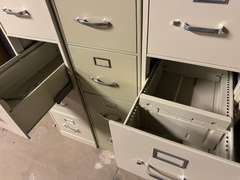 (5) 5-Drawer Filing Cabinets