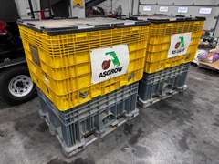 (2) 40 Bushel Seed Boxes w/ Lids