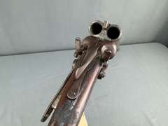T Barker 20ga Side by Side Shotgun #NVSN