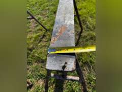 (2) 3' Metal Saw Horses