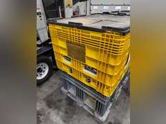 (2) 40 Bushel Seed Boxes w/ Lids