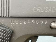 High Standard Crusader Compact M1911-A1CS 45ACP Semi-Auto Pistol #HS1225699