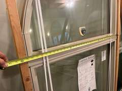 (2) Gerkin Extended Quarter Round Windows