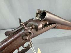 T Barker 20ga Side by Side Shotgun #NVSN