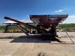 Unverferth Grain Transfer Trailer 14' Bin - Fire Damaged