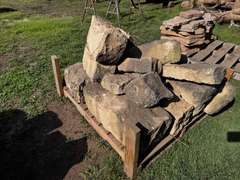 (3) Pallets of Landscaping Rock