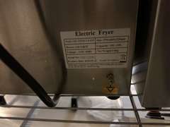 New - Never Used Commercial Electric Double Deep Fryer
