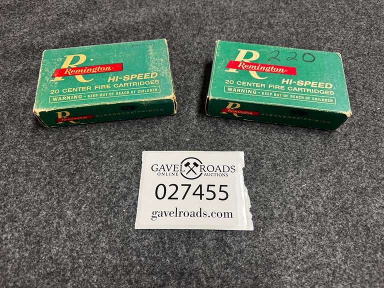(2) Boxes 30-06 Ammunition