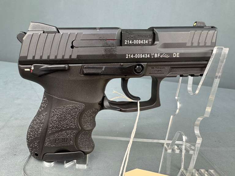 Heckler & Koch P30SK 9mm Semi-Auto Pistol NIB #214-009434