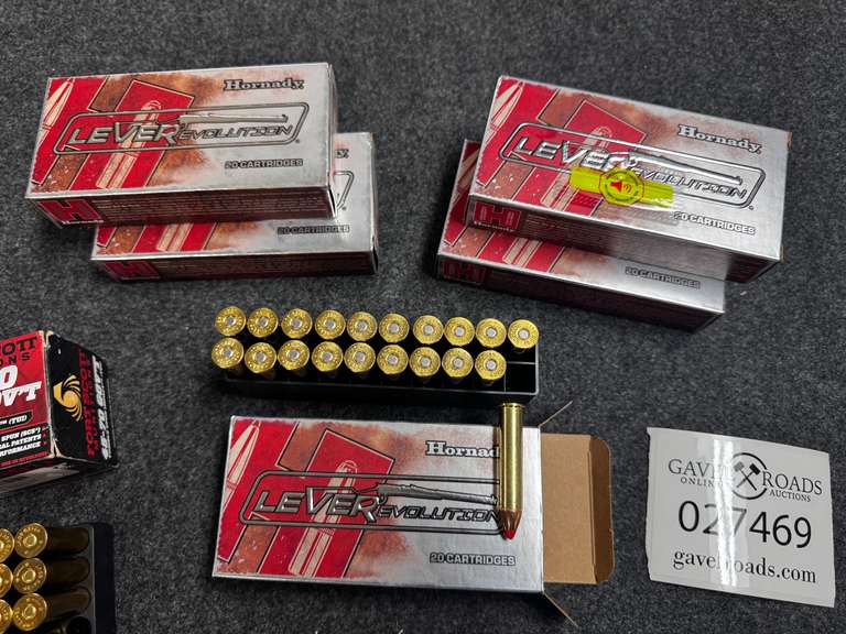 (6) Boxes of 45-70 Govt. Ammunition