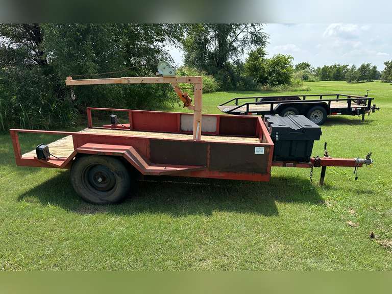 6' x 10' Shop Built Utility Trailer