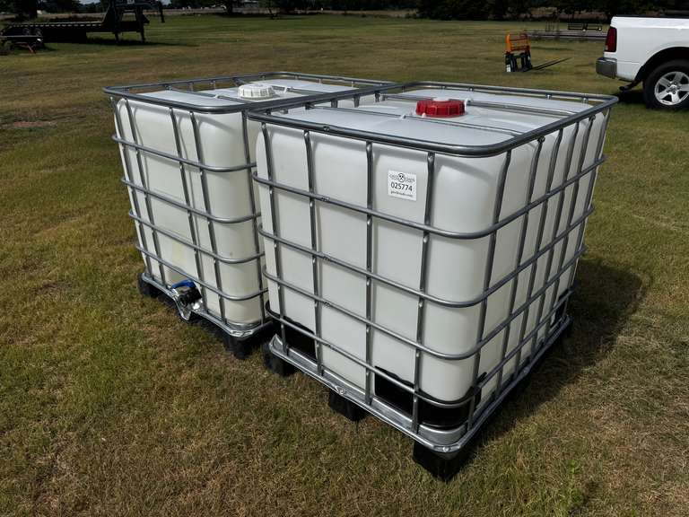 (2) Liquid Transfer Totes