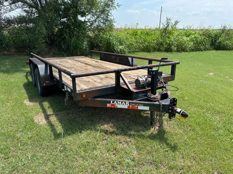 2008 Lamar 15'8" x 7' Tilt Trailer