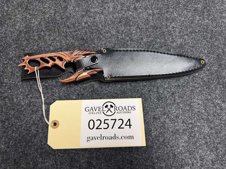Stainless Steel Eagle Knife w/Sheath