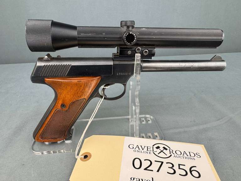 Colt Huntsman 22LR Semi-Auto Pistol w/Scope & soft case #170202-C