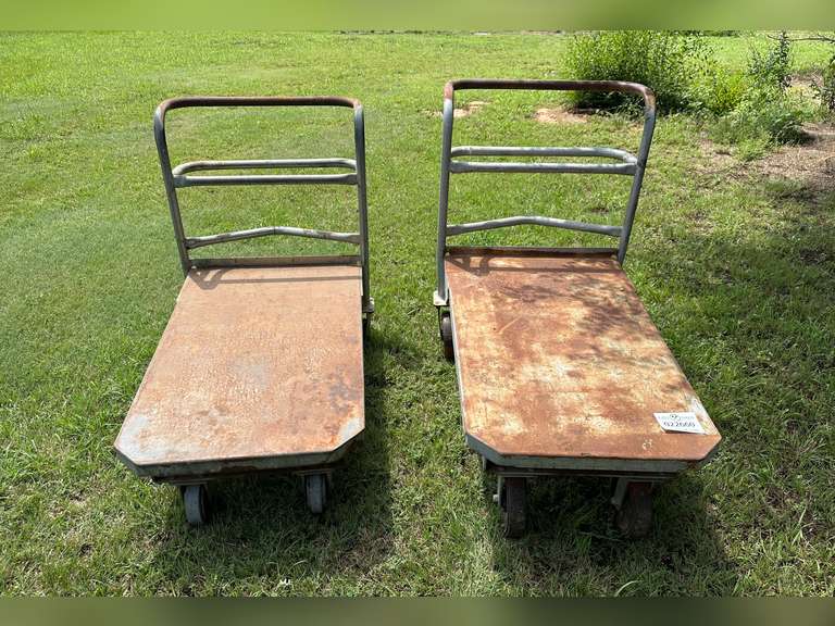 (2) Wheeled Carts