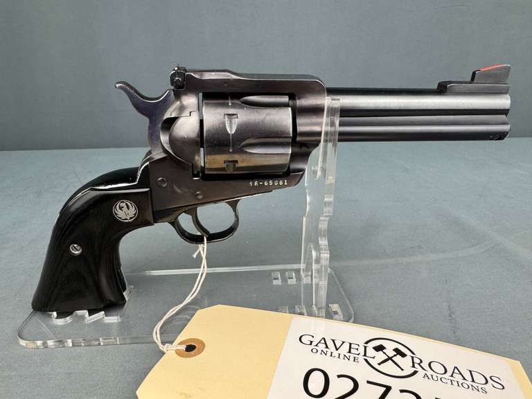 Ruger New Model Blackhawk 41Mag Revolver w/hard case #46-65661