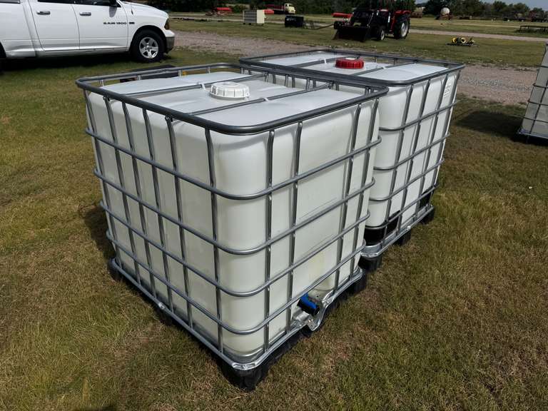 (2) Liquid Transfer Totes