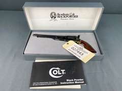 Colt 1860 Army 44cal BLACK POWDER Revolver w/Box & Extra Cylinder #220779