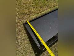 Half Moon Gusseted Skid Steer Receiver Hitch