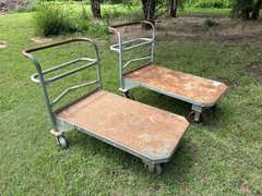 (2) Wheeled Carts