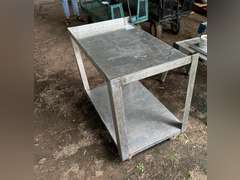 Rolling Stainless Steel Table