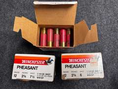 (4) Boxes 12ga Ammunition