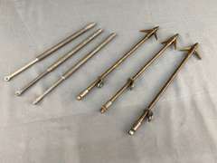 Naval Co Line Thrower 45-70 Single Rifle w/Trunk, Projectiles & String #290