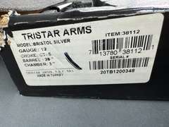 TriStar Bristol 12ga Side by Side Shotgun w/box #20TB1200348