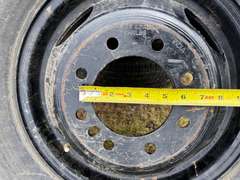 (4) Dual Wheel Trailer Rims w/ 235/80R16 Tires